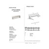 Alno A514-PC Style Cents Modern Pulls, Polished Chrome
