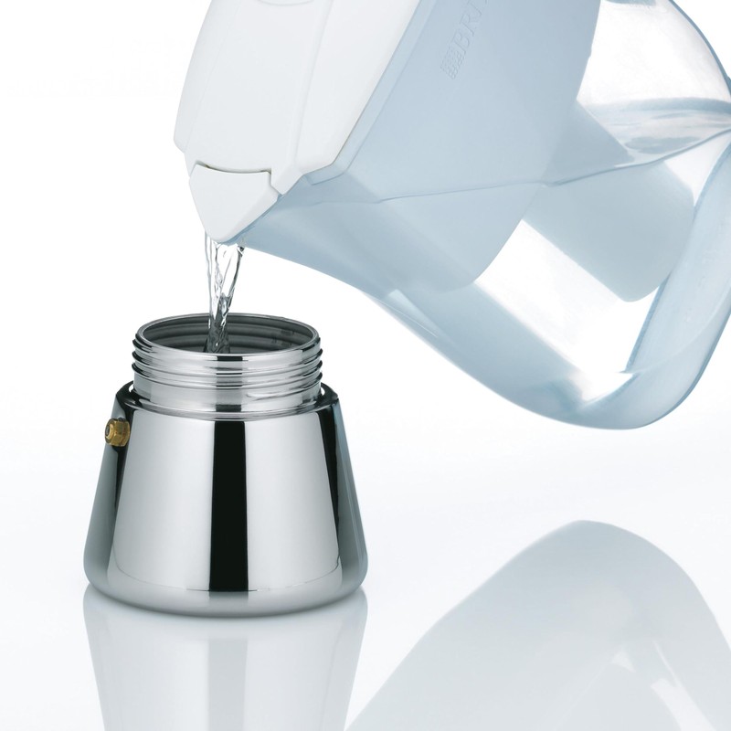 kela Espressokocher Induktion, Espressomaschine für 6 Tassen, Mokkakanne 300ml, FERRARA,