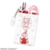 [St.Lady's] Moomin Chest Pocket Pencil Case, Little My FLOWER Ruby