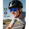 KALIYADI Polarized-Sunglasses Men Polarized Cycling-Sunglasses: Sports Sun Glasses for Running