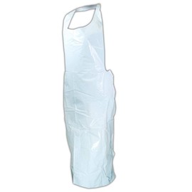 MAGID DA2845W EconoWear White 28" x 45" 2 Mil. Disposable Polyethylene Apron, 3, Blue, 28x45 (Pack of 100)