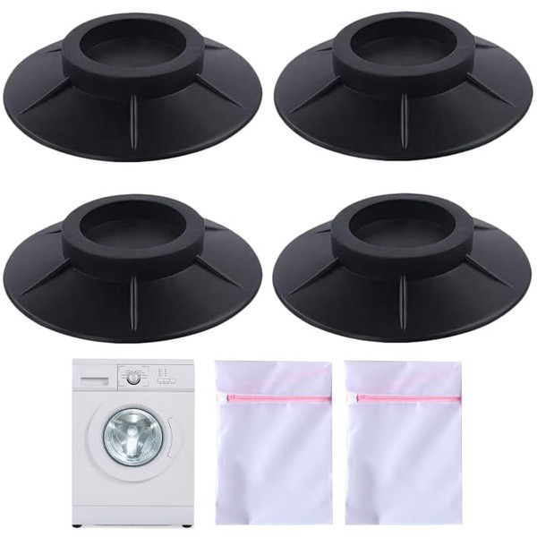 AYNKH Set of 4 non-slip washing machine mat, vibration damper,
