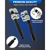 SIXIWANZI 3PCS Macpherson Strut Spring Compressor Tool, Coil Spring Compressor