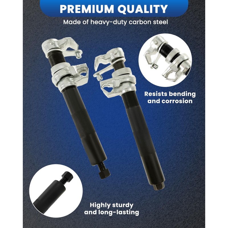 SIXIWANZI 3PCS Macpherson Strut Spring Compressor Tool, Coil Spring Compressor