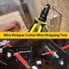 Wire Stripper, Automatic Wire Stripper, 10-22 Awg Multi Gauge Wire