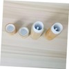 FOMIYES Bamboo Lip Balm Tubes Caps Refillable Natural Lipstick Containers