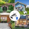 Outdoor Wireless Solar Security Camera with WiFi, Solar Panel, Night