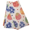Chef's Atelier Easter Spring Plush Kitchen Towels 2pk Tye-dye Eggs