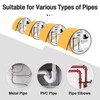 TOHONFOO Pipe Insulation - Foam Insulation Tape - Water Pipe