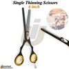 Medentra 6'' Pro Single Edge Thininng Scissor Hairdressing Sharp Salon