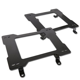 Spec-D Tuning Racing Seats Mounting Brackets Rail Track Pair for 1979-1998 Ford Mustang