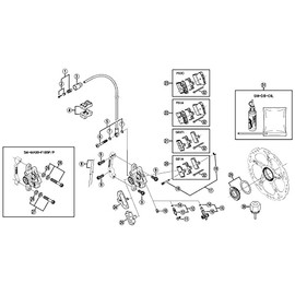 Shimano RD-M8120 RD-M7120 Y3FX98040 Stroke Adjustment Bolt & Plate Repair Parts