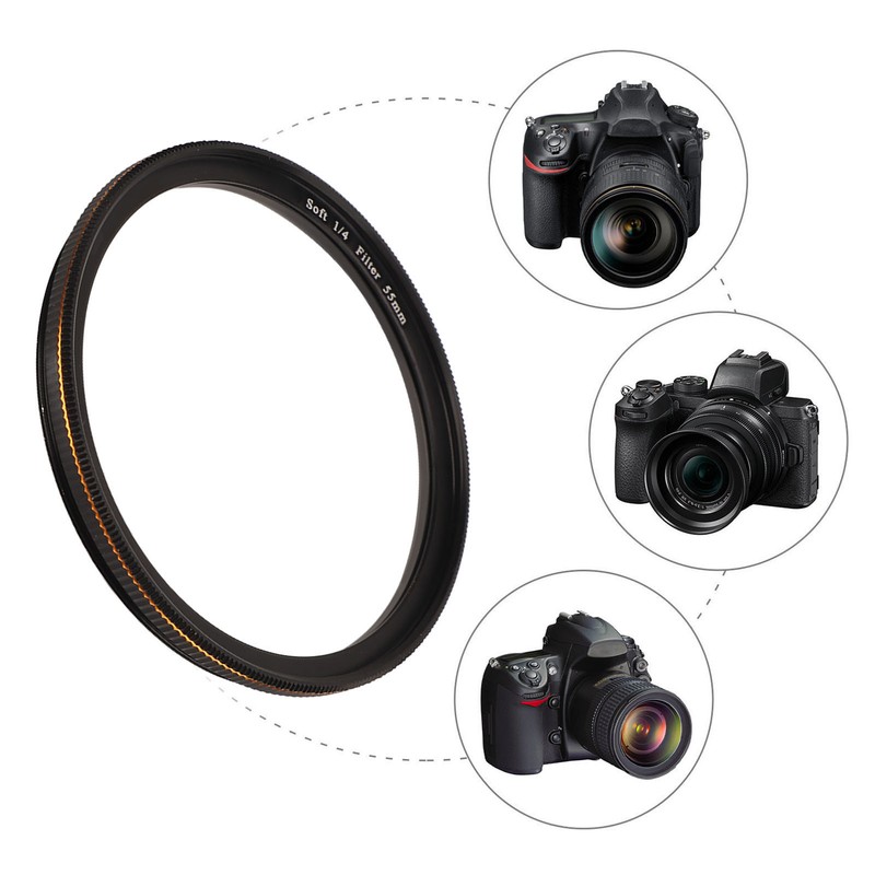 Soft Diffusion 1/4 Filter Mist Dreamy Cinematic Effect Filter Matte