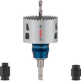 Bosch Bosch 5x PRO Multi Material Power Change Plus Starter-Set (fr Weichholz, Trockenbauwand, ? 68 mm, Professional Zubeh?r Bohrmaschine/Schrauber)