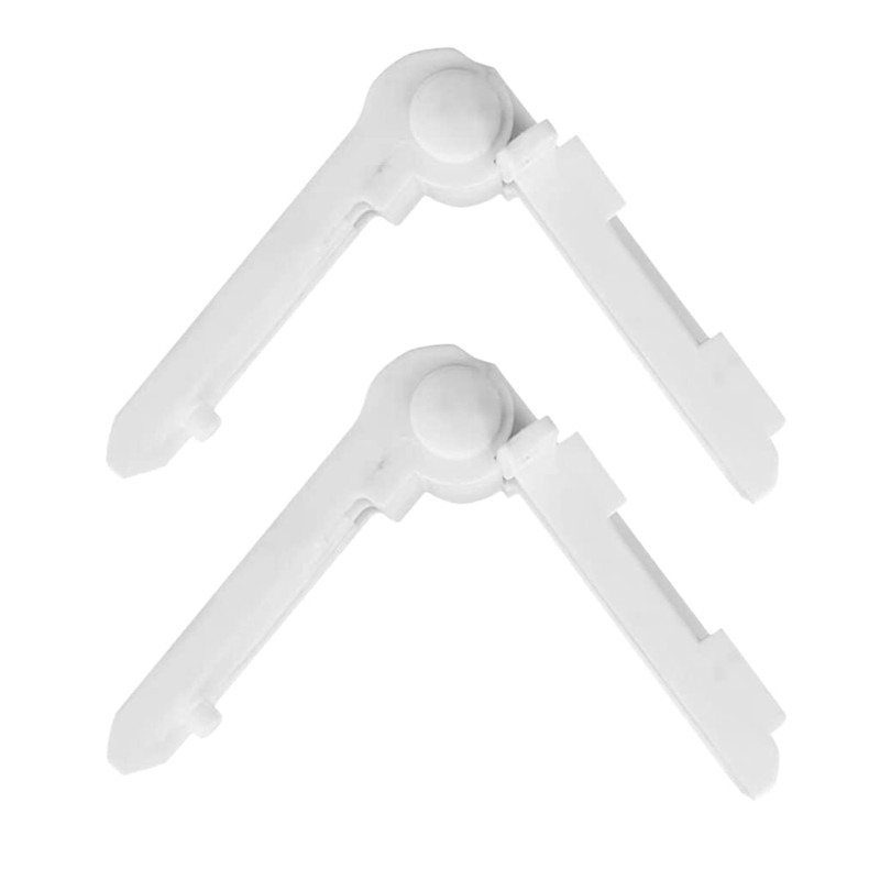 2 Pcs Freezer Door Hinge Fridge Freezer Hinge Right Left