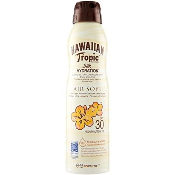Hawaiian Tropic Silk Hydration Air Soft Spf30 Brume Protectice 177Ml
