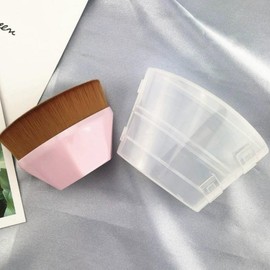 CANUSA Liquid Foundation Glamour Brush - Face Brush with Synthetic Dense Bristles for Blending Liquid, Cream, Concealer & More  Even Coverage makeup brushes set - Color: PINK