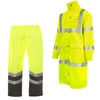 JORESTECH Ultimate All-Weather Safety Raincoat Kit: ANSI Compliant Safety Yellow