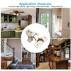 Face Frame Quiet Soft Close Cabinet Door Hinges, 1/2 Inch