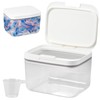Laundry Pod Storage Container With Lid - Large Capacity Pop-Up