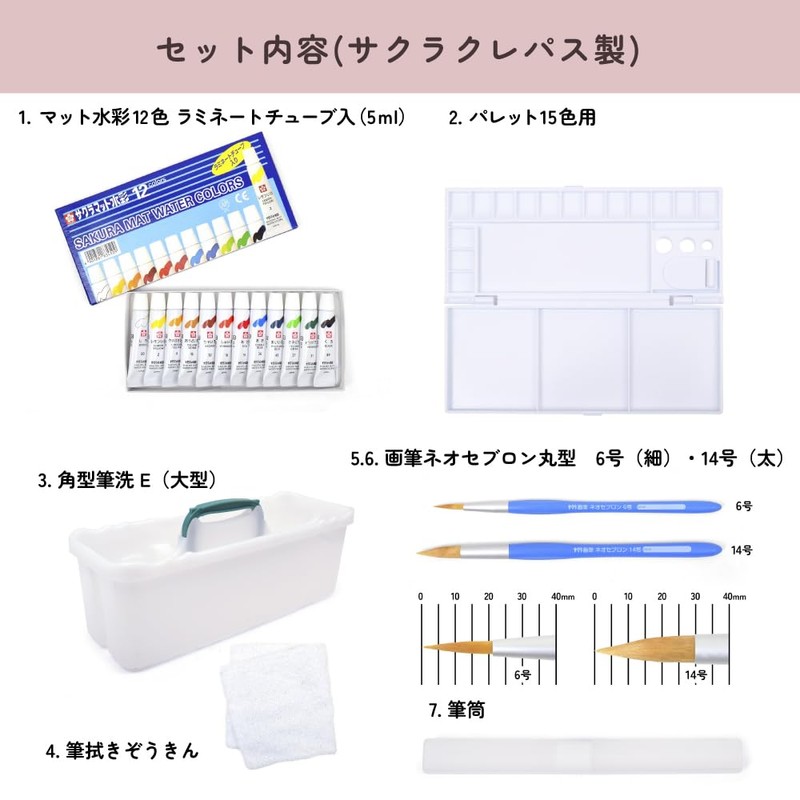 [COLORFUL CANDY STYLE] Paint Set N2126010 Ena's Garden