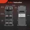 A-Premium Front Left Driver Side Power Window Switch