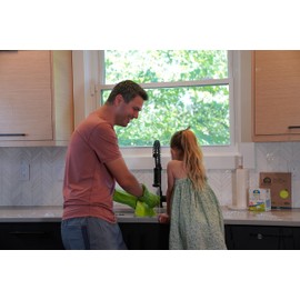 If You Care If You Care Sponge Cloths C 5 Count C 100% Natural Cleaning Rags for Kitchen, Bathroom, Home Countertop Surfaces C Absorbent, Reusable, Machine Washable, Compostable