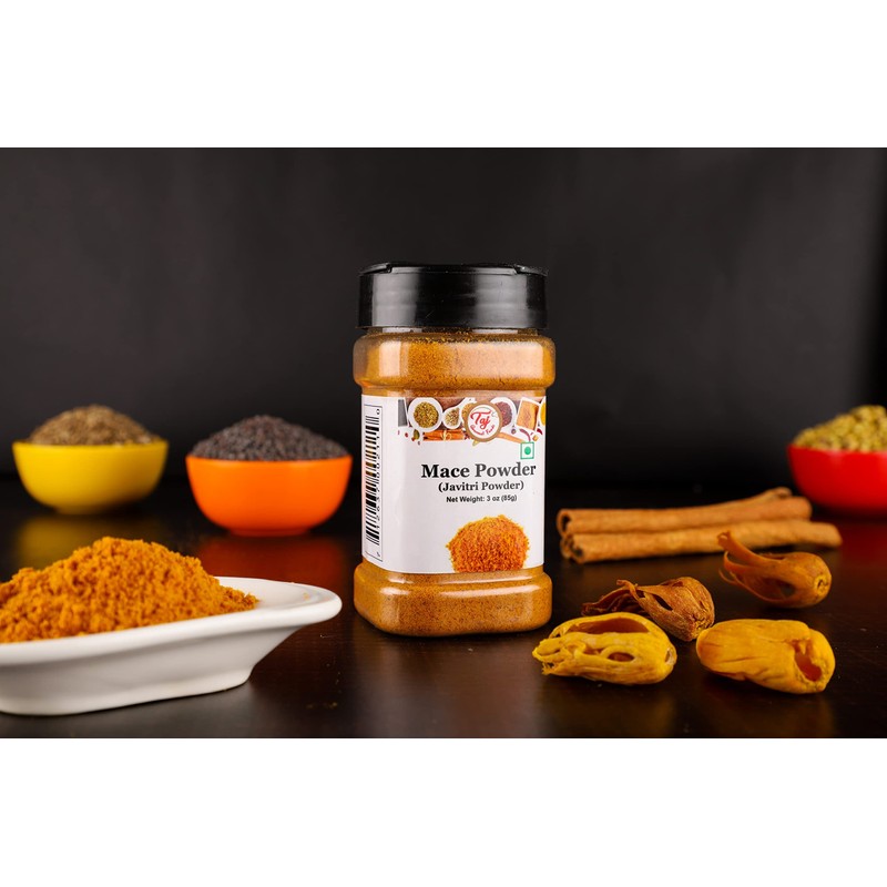 TAJ Mace Powder (Javathri Ground), 3-Ounce (85g)