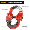 Nilight Safety Chain Connector Link, 1/2In Tow Hitch Hammerlock Coupling