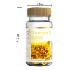 JUVETERNAL Cápsulas Faciales de Vitamina E 90 cápsulas Twist-Off Antioxidante,