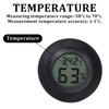 2 Pack Reptile Thermometer, Vivarium Digital Temperature and Humidity Thermometer,