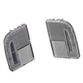 Riloer Map Light Cover, 2 pcs Car Interior Dome Light Cover, Center Dome Light Housing, Compatible with Honda Accord Hybrid 2005-2019 34402-SDA-A21