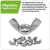 Offgridtec Wing Nuts Stainless Steel A2 V2A 304 DIN315 Pack