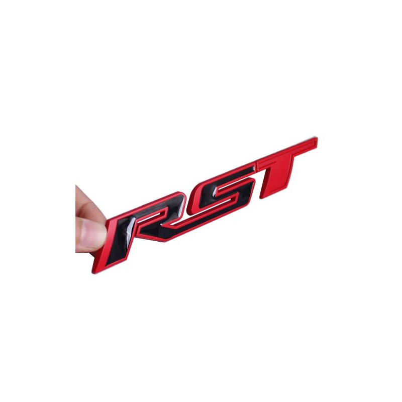 1Pc RST Tailgate Emblem Letter Badge Inserts Sticker Replacement for