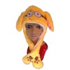 HaT Cute Moving Ear Hat Plush Hat Yellow Keven