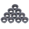 10Pcs Carbide Turning Inserts Round Coated Blade for Wood Metal