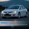 XQSMWF Passenger Side Windshield Pillar Molding Compatible with Ford Focus