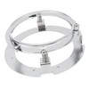 5.75in Round Headlight Mounting Bracket Stable Firmly Fixed Iron Universal