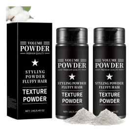 2 Piezas Polvo Para Peinar El Cabello Para Hombres, Textura