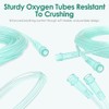 3-Pack 7ft Crush-Resistant Oxygen Tubing with Connectors