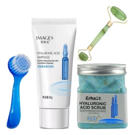 FACIALMX Set  Facial Con Acido Hialuronico  Ideal Para Skincare