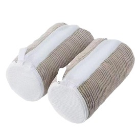 OCENYU Shoe Washing Net, Cylindrical Type, Diameter 7.5 x Height 15.4 inches (19 x 39 cm), Set of 2, For Upper Shoes, Multi-functional, Washable Shoes, Durable, Snow Clean Net, Laundry Net, Prevents