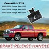 TQPONLY Parking Brake Release Handle Compatible with 2002-2005 Dodge Ram