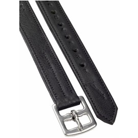 John Whitaker Stirrup Leathers Black 125cm