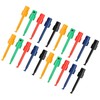 Hilitand 20pcs Large Test Hook Multicolor Test Hook Clamp Test