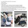 CODYTAV Bolso Multifuncional Pequeña De Lona Para ,mochila Cruzada