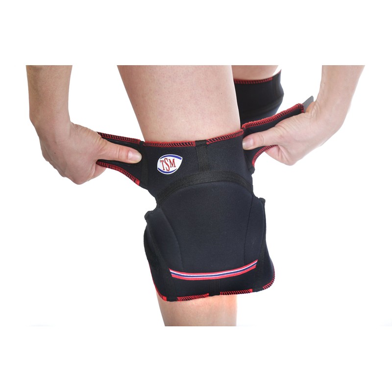 TSM Sportbandage Knie Protec aktiv, Schwarz, M, 2157