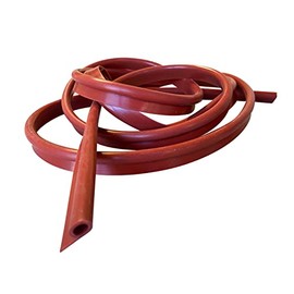 Silicon Tadpole Seal, P-Gasket 12 feet - for BBQ Smoker Door Gasket 7/16 x 15/16 Wide x 12' ft