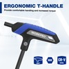 WORKPRO 14-Piece T-Handle Allen Wrench Set, Metric & SAE T