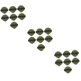 Baluue 21pcs Double-sided Non Puff Washable Blending Sponge for Wet Dry Use for Foundation Concealer Blusher Application Matcha